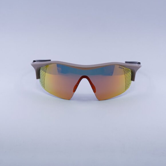 Dior DIORXPLORER M1U 40J7 Sunglasses Nude Shield Frame, Red Mirror Lenses - Picture 2 of 10